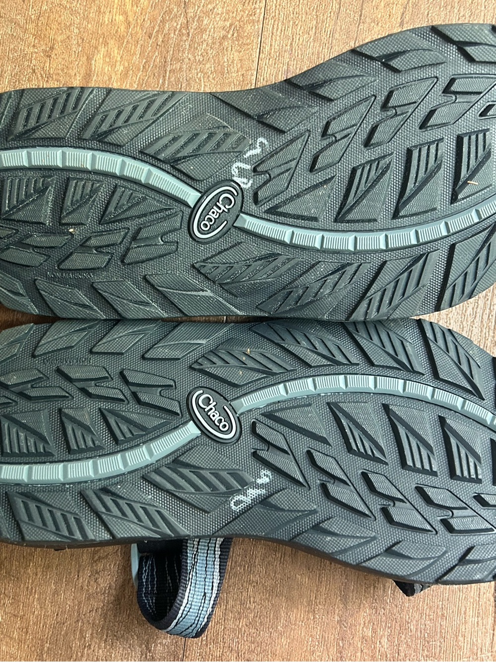 Brand new Chaco Z/1 Classic Men 7 Glaze Navy Sandals Size 10 - Picture 3 of 7